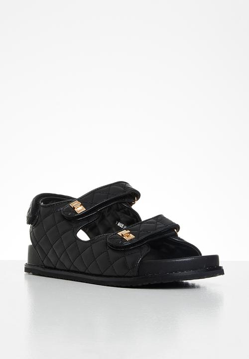 Public Desire - Carmen chunky slingback sandal - black