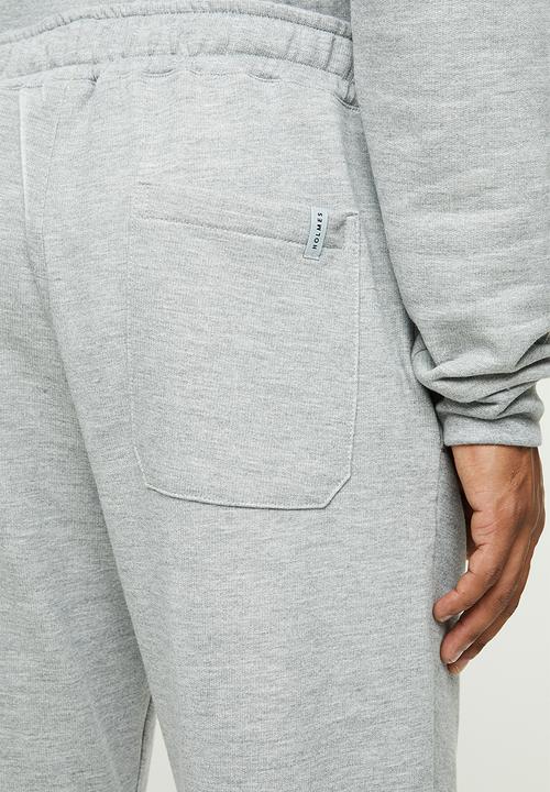 Holmes Bro's - Holmes belted trackpant - dirty grey 