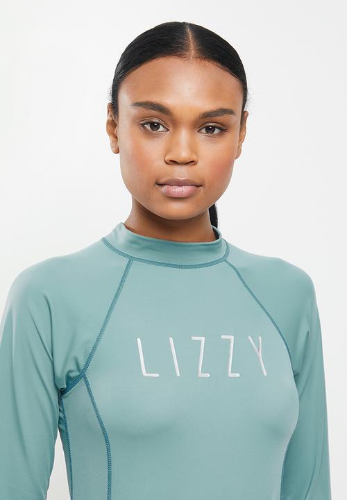 Lizzy - Pushpa upf long sleeve rash vest - grey