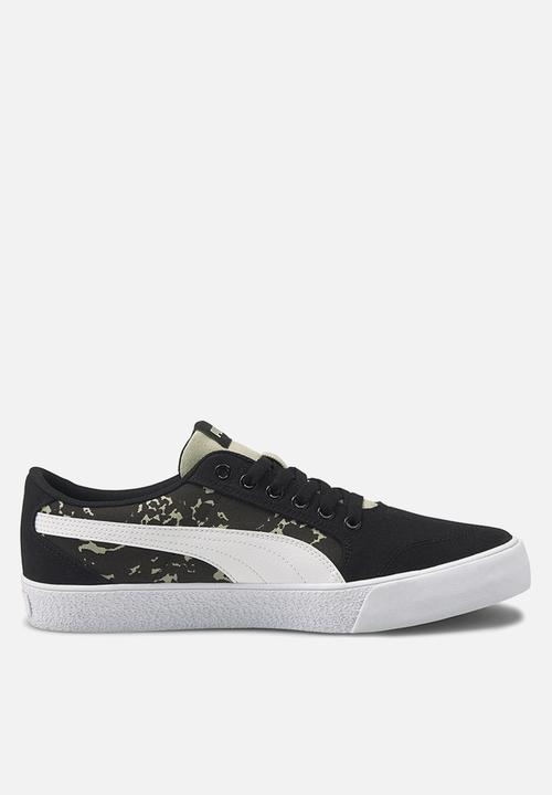 PUMA - C-skate vulc camo - desert sage-puma white