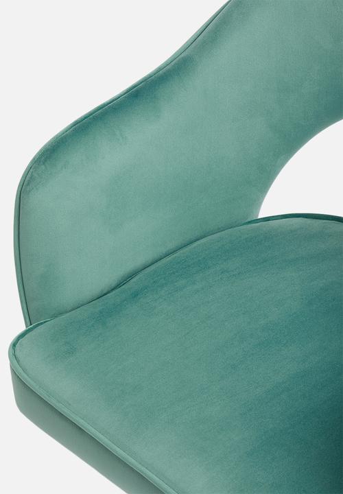 Sixth Floor - Sierra office chair - teal