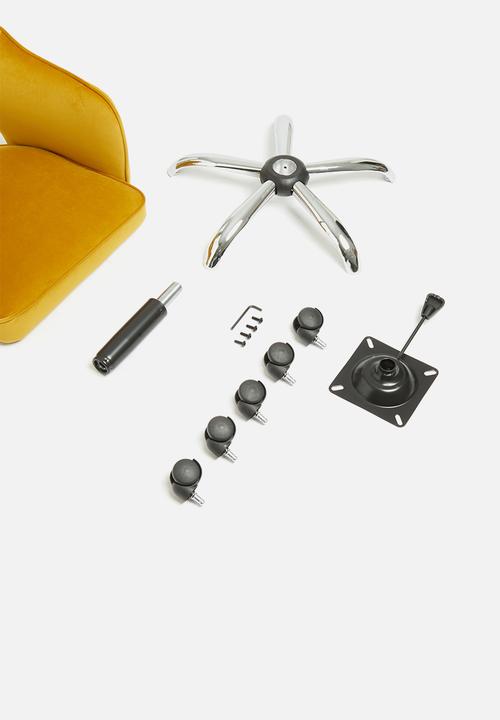 Sixth Floor - Sierra office chair - mustard
