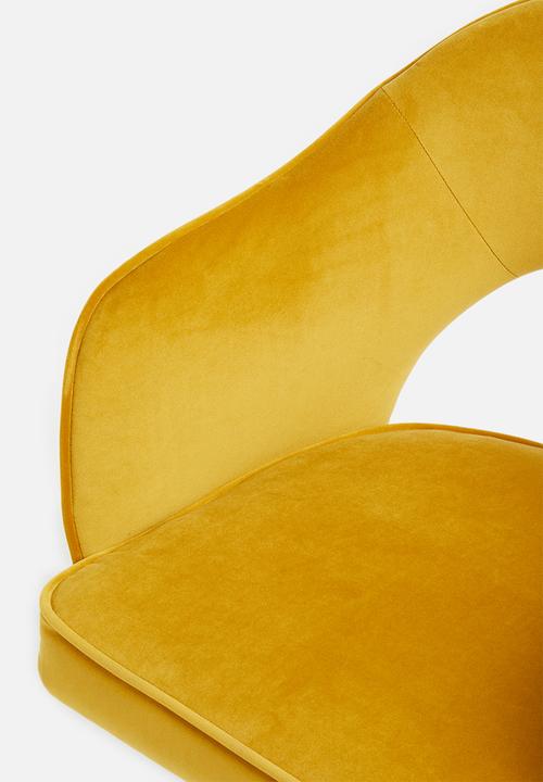 Sixth Floor - Sierra office chair - mustard