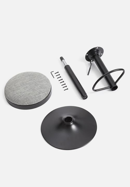 Sixth Floor - Gas barstool - grey