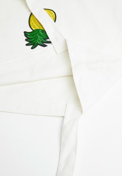 Superbalist - Pineapple shopper bag - cream