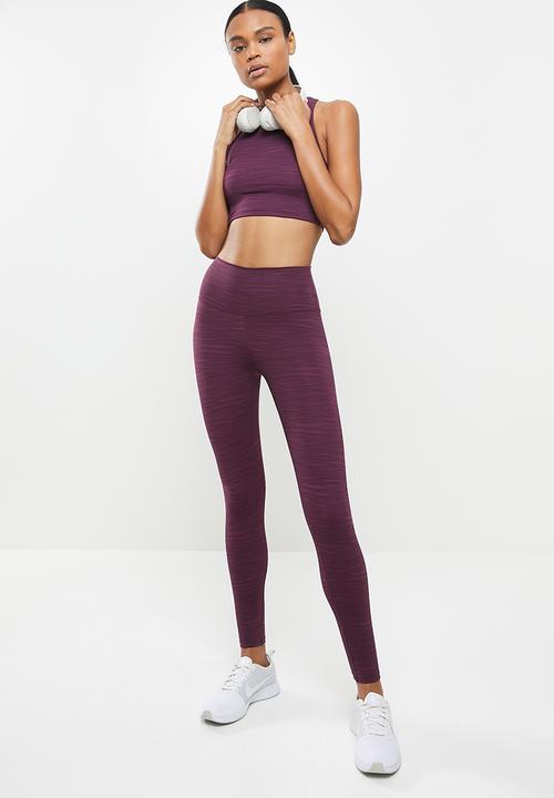 Fitgymwear - Space-dye ultra skinny - purple