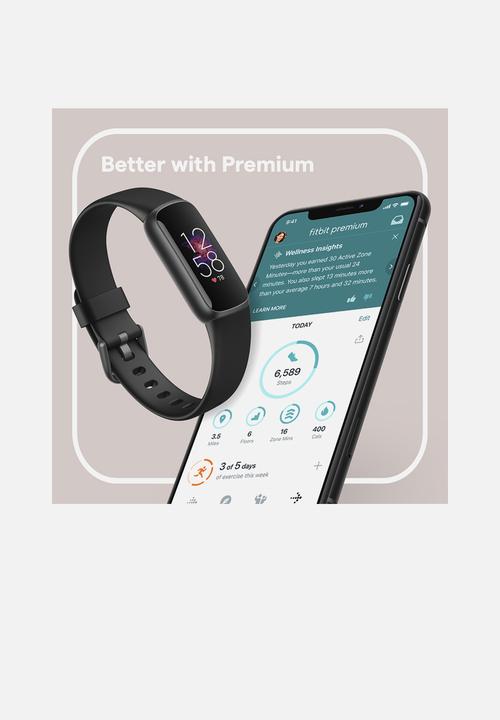 Fitbit - Luxe - Black