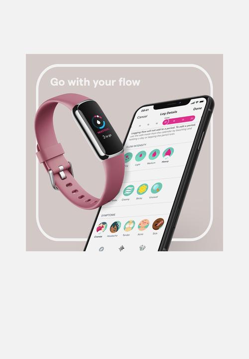 Fitbit - Luxe - Platinum Orchid