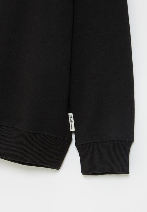 Ben Sherman - Boys ben crewneck - black