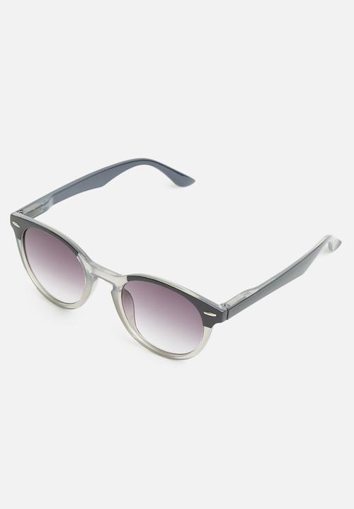 Superbalist - Scott acetate sunglasses - black & grey 