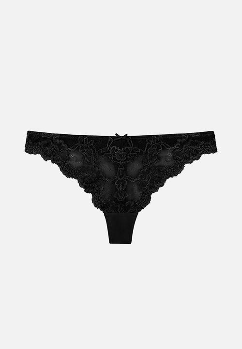 DORINA - Lianne string - black