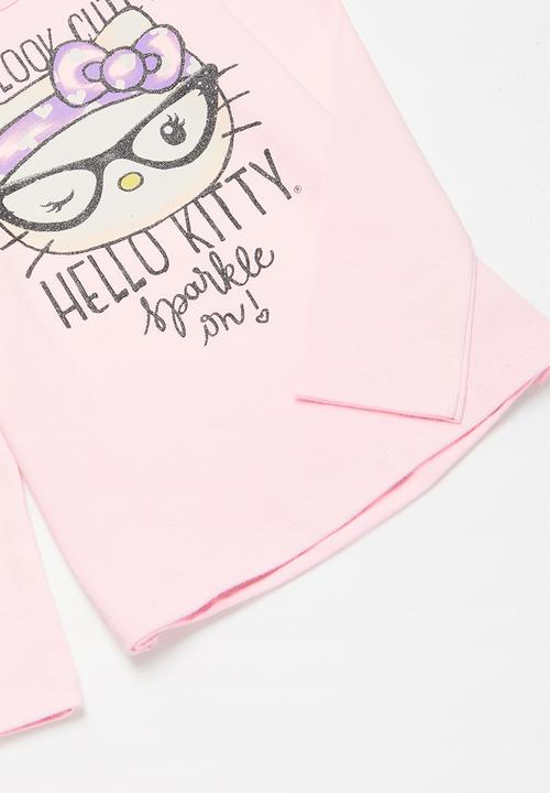 Hello Kitty - Girls kitty t-shirt - pink