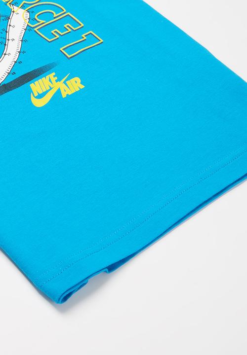 Nike - Nkb af1 connect the dots short sleeve tee - blue
