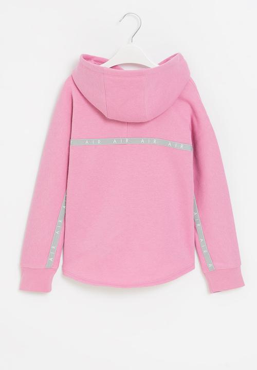 Nike - Nkg g nsw air pull over hoodie - pink