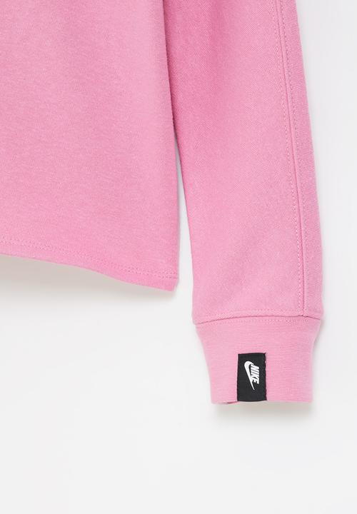 Nike - Nkg g nsw air pull over hoodie - pink
