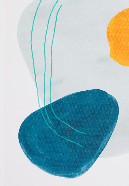 Sixth Floor - Royale abstract wall art - set of 3