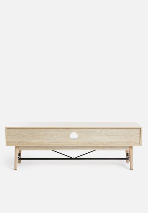 Sixth Floor - Cross tv unit - natural