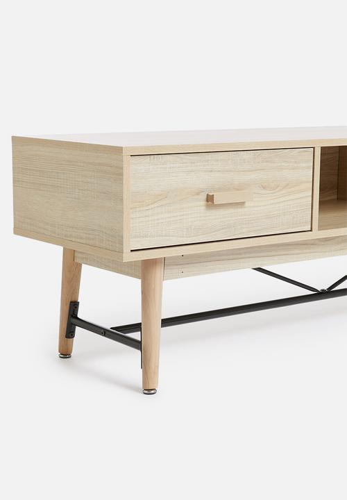 Sixth Floor - Cross tv unit - natural