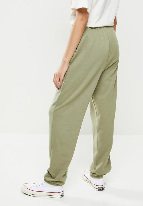 Cotton On - Classic track pant - soft moss