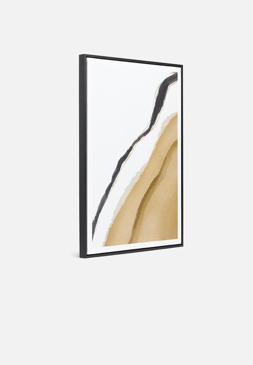 Sixth Floor - Touch of dunes wall art - set of 2