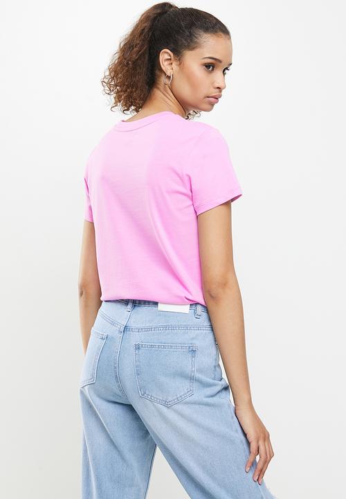 Vans - Flying v crew tee - pink