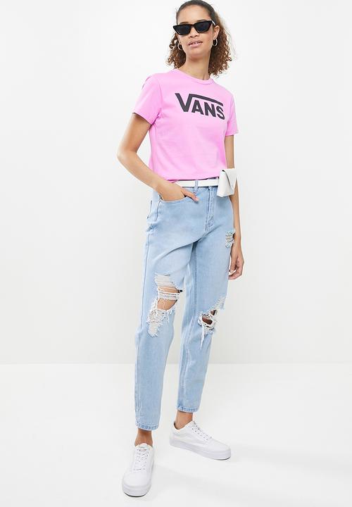 Vans - Flying v crew tee - pink