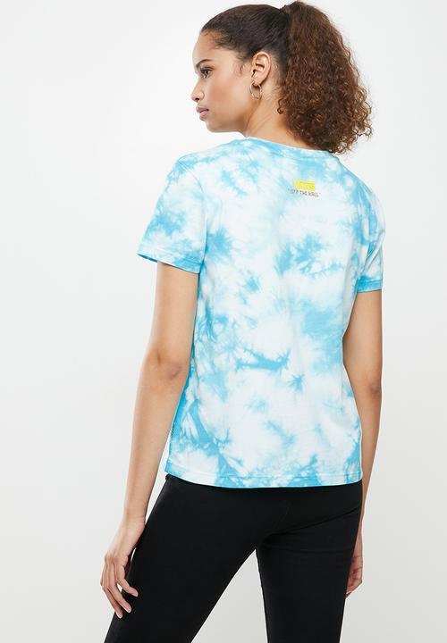 Vans - Vans x Spongebob jump out crew tee - blue