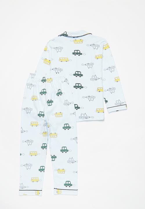 Pop Candy - Boys car sleepset - light blue