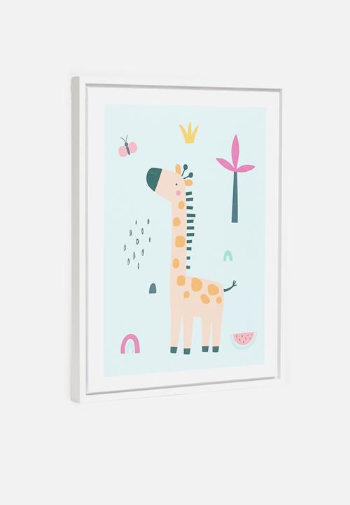 Sixth Floor - Vibrant Jungle animals - set of 4