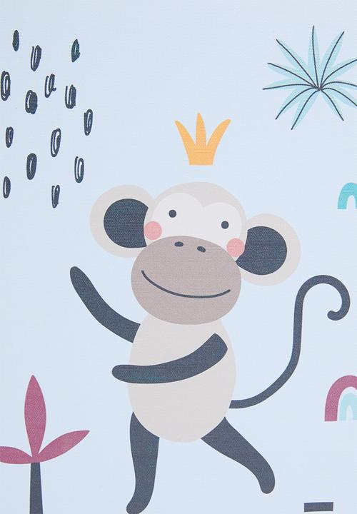 Sixth Floor - Vibrant Jungle animals - set of 4