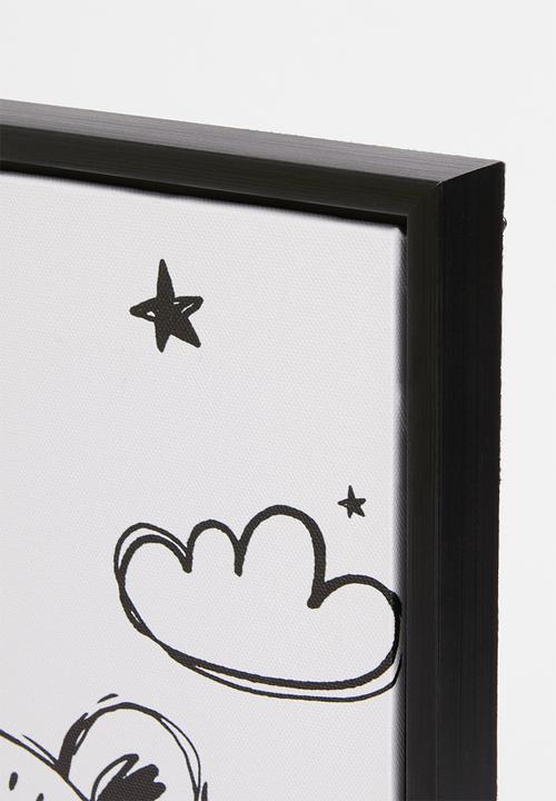 Sixth Floor - Monochrome Jungle animals - set of 4