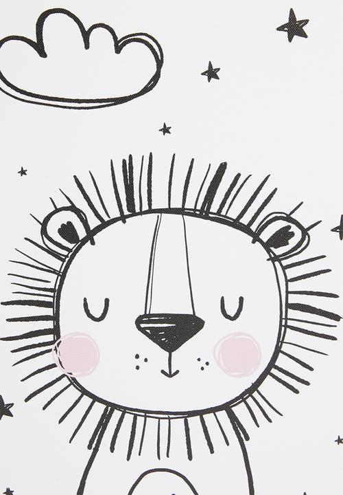 Sixth Floor - Monochrome Jungle animals - set of 4