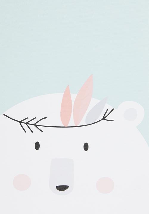 Sixth Floor - Pastel Woodlands animals - set of 4