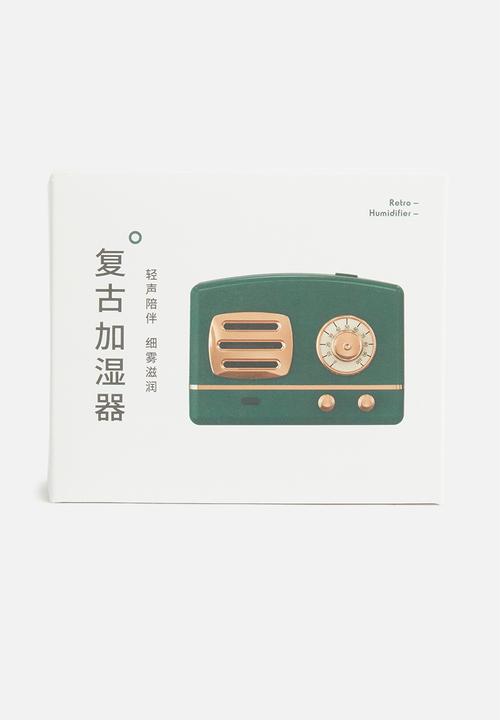 Bespoke & Co. - Retro radio humidifier - emerald