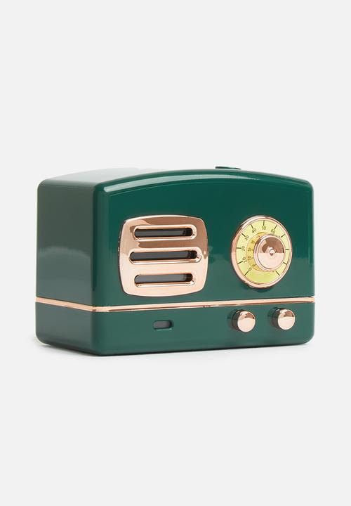 Bespoke & Co. - Retro radio humidifier - emerald