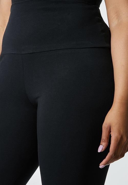 Superbalist - 2 Pack 7/8 leggings - black & charcoal