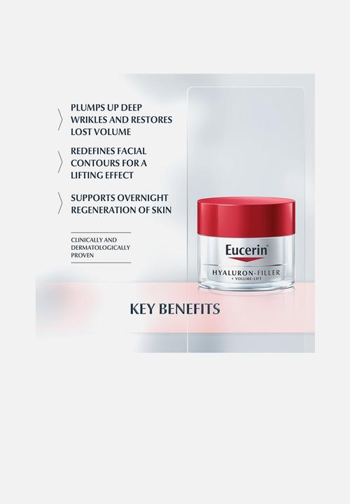 Eucerin - Hyaluron - Filler + Volume - Lift Moisturiser Night - 50ml