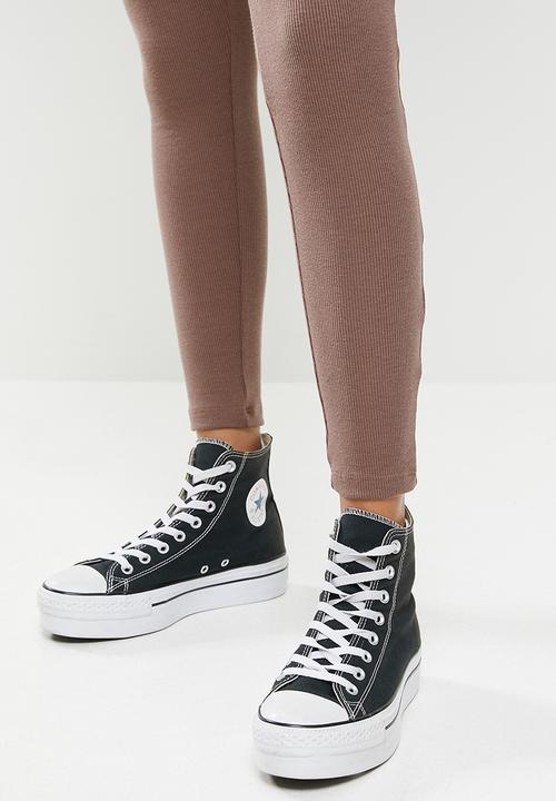 Blake - High waisted leggings- Cognac