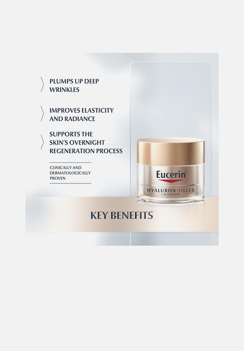 Eucerin - Hyaluron - Filler + Elasticity Moisturiser Night - 50ml