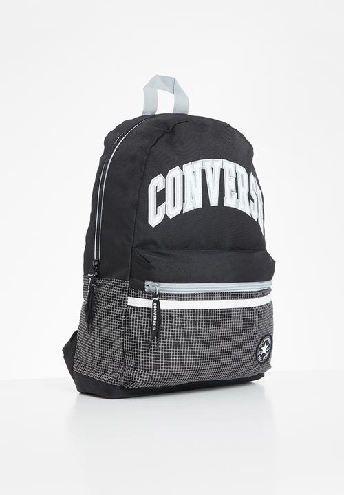 Converse - Can cnv varsity mesh backpack - black
