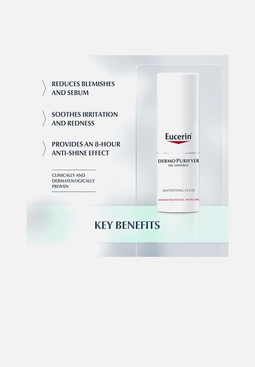 Eucerin - DermoPurifyer Mattifying Fluid - 50ml