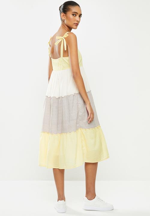 Vero Moda - Haddy calf dress - multi 