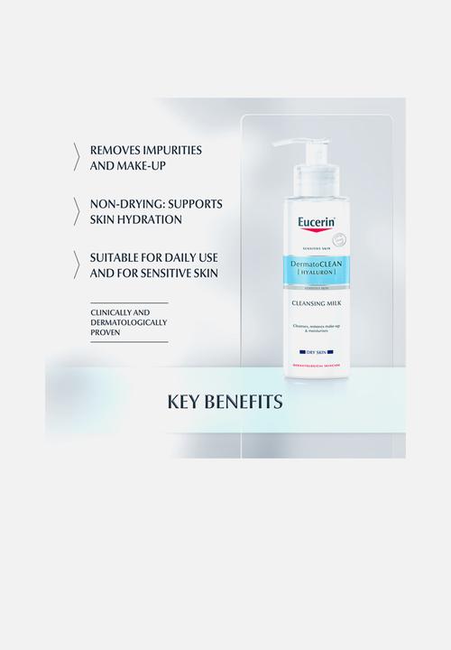 Eucerin - DermatoClean Milk - 200ml