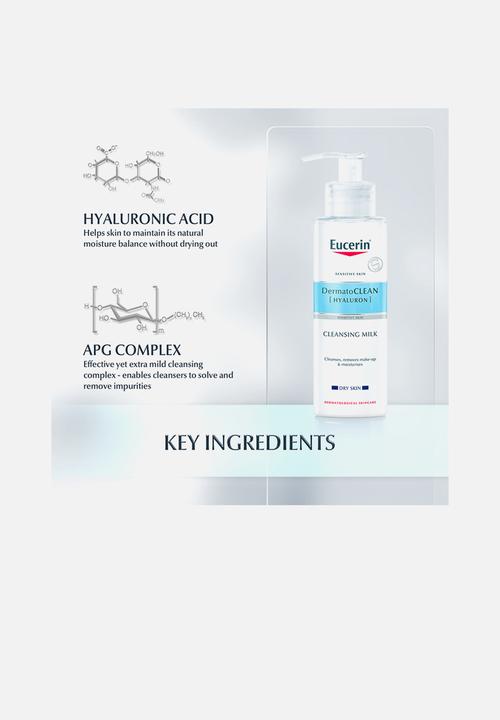 Eucerin - DermatoClean Milk - 200ml