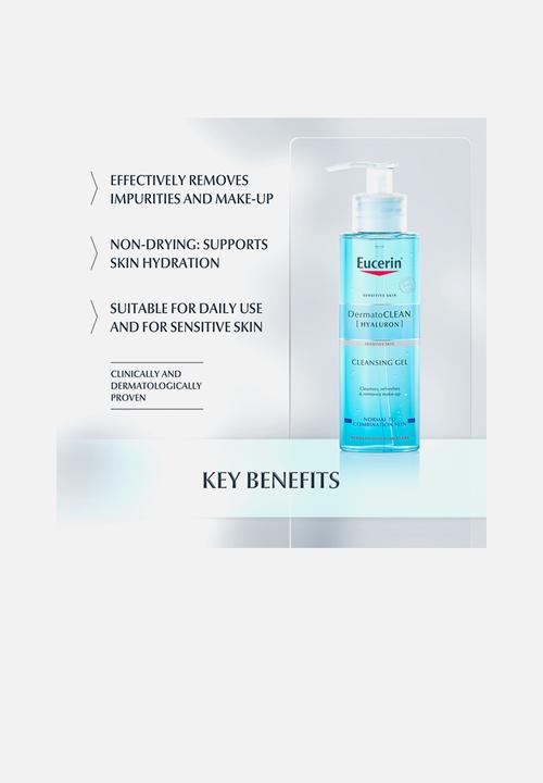 Eucerin - DermatoClean Cleansing Gel - 200ml