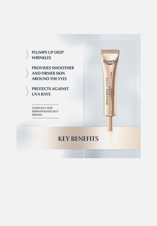 Eucerin - Hyaluron - Filler + Elasticity Eye Cream - 15ml