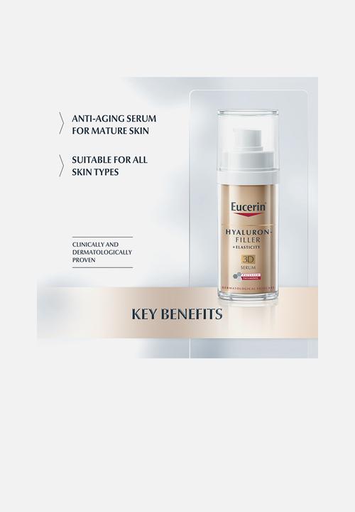 Eucerin - Hyaluron - Filler + Elasticity 3D Serum - 30ml