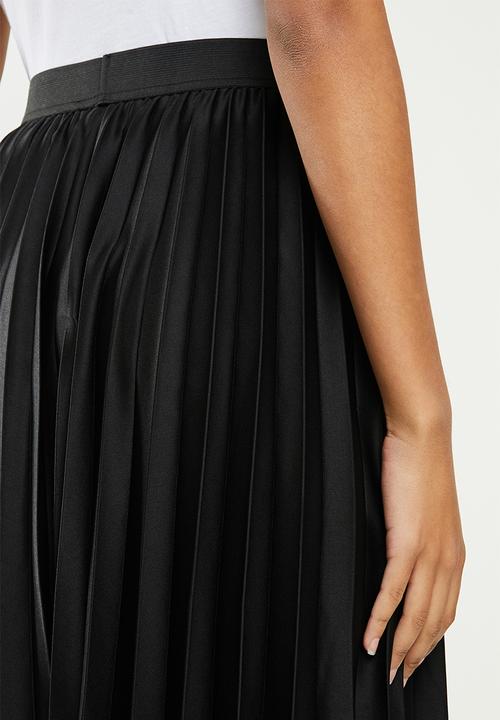 Jacqueline de Yong - Gayel pleated skirt - black