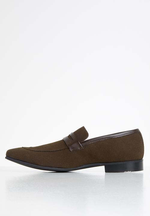 Anton Fabi - Zuriel pu/faux suede - chocolate