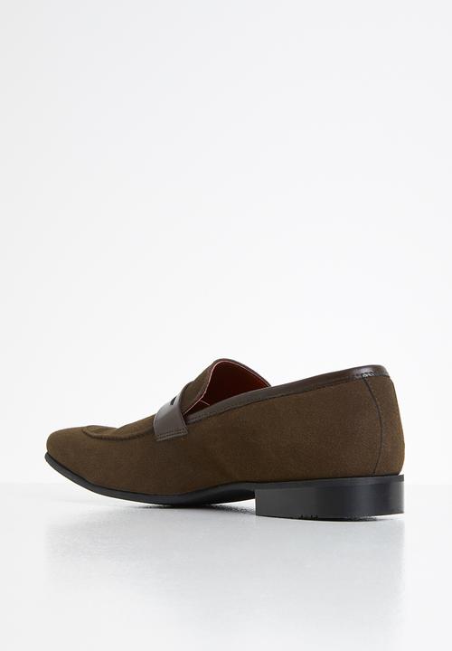 Anton Fabi - Zuriel pu/faux suede - chocolate